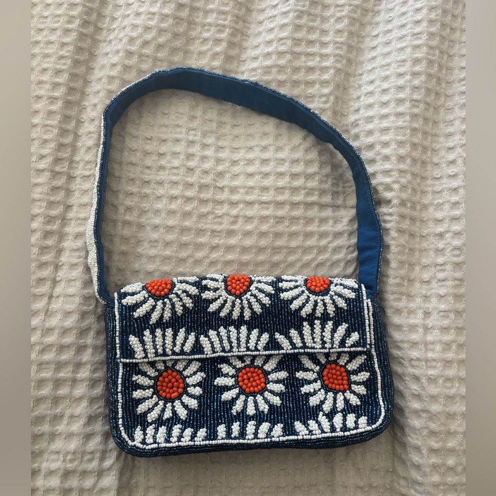 Anthropologie The Fiona Beaded Bag: Bloom Edition